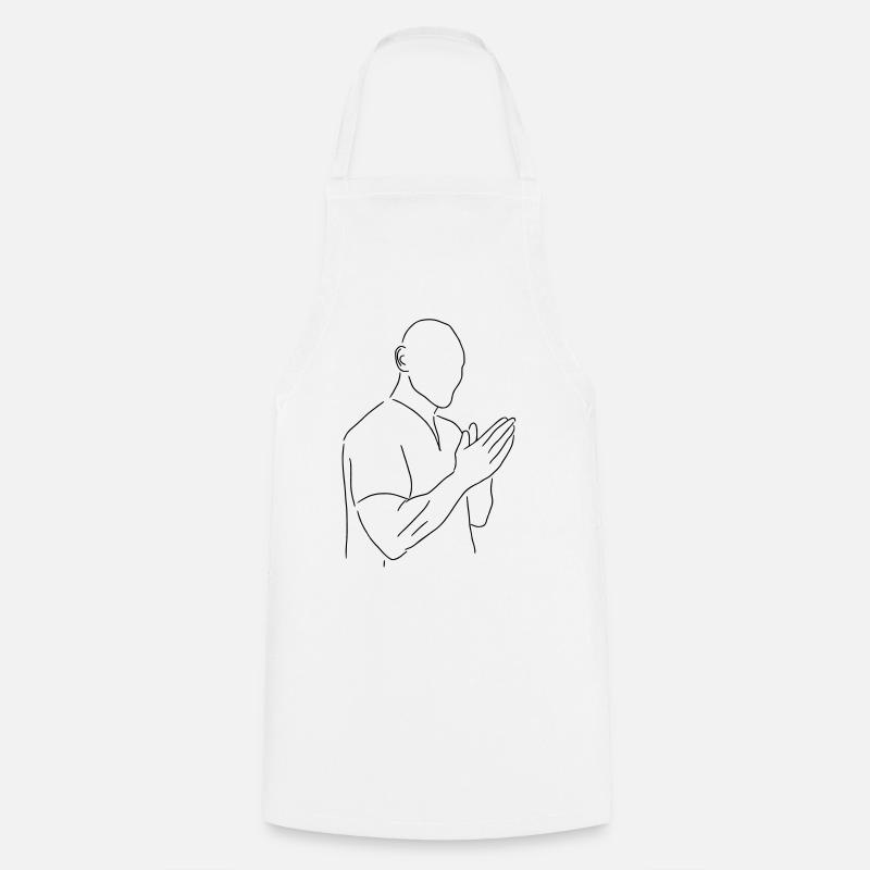 Johnny - Tablier de cuisine - blanc