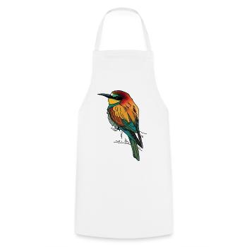 Bee-eater - Cooking Apron - white - Front - AI Model Male 185 dark (185cm)