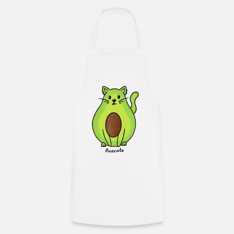 Avocato - Kochschürze - Weiß
