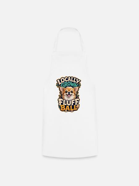 Chihuahua - Kochschürze - Weiß