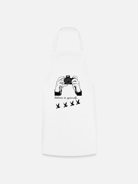 Photographe passionné - Tablier de cuisine - blanc