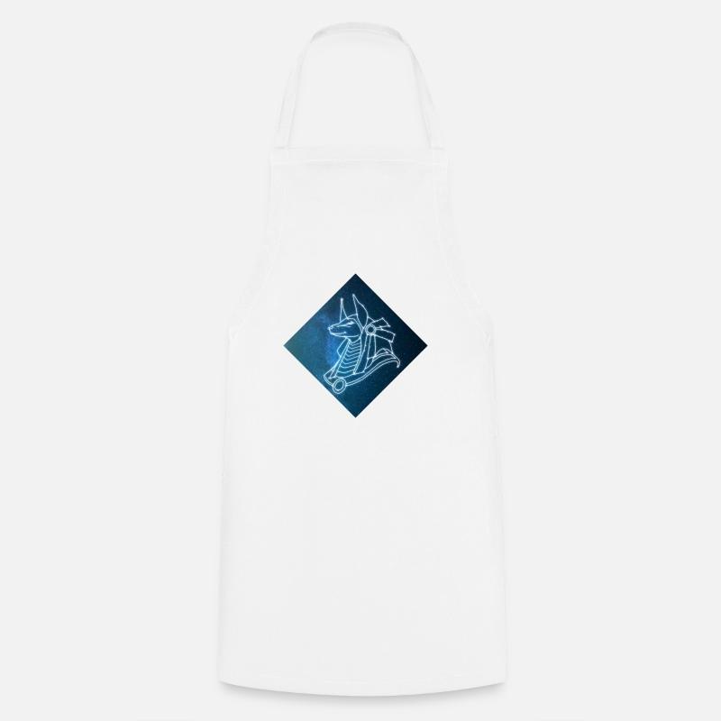 Seth Blue Sky - Tablier de cuisine - blanc