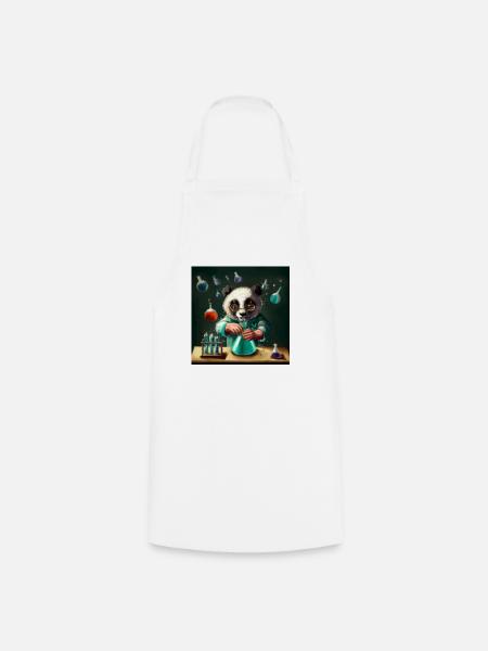 Panda Forscher - Kochschürze - Weiß