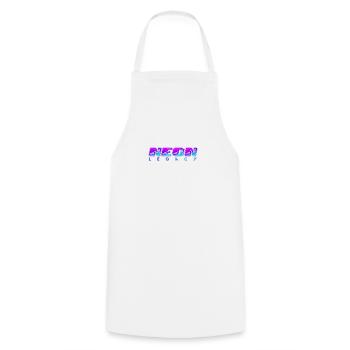 Neon Legacy Synthwave - Tablier de cuisine - blanc - Devant - AI Model Male 185 dark (185cm)