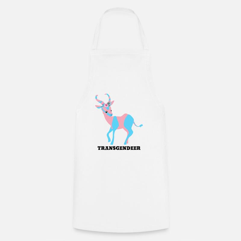 Transgendeer - Cooking Apron - white