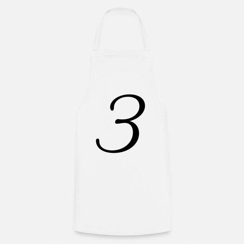3 - Cooking Apron - white