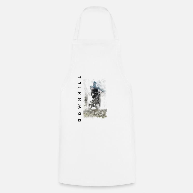 DOWNHILL - Cooking Apron - white