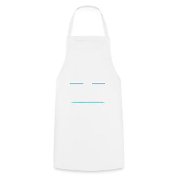 Équipe de badminton - Tablier de cuisine - blanc - Devant - AI Model Male 185 dark (185cm)