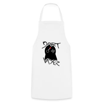 Fléchettes de fléchettes - Tablier de cuisine - blanc - Devant - AI Model Male 185 dark (185cm)