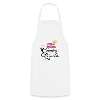 Camping Queen Camping-car - Tablier de cuisine - blanc - Devant - AI Model Male 185 dark (185cm)