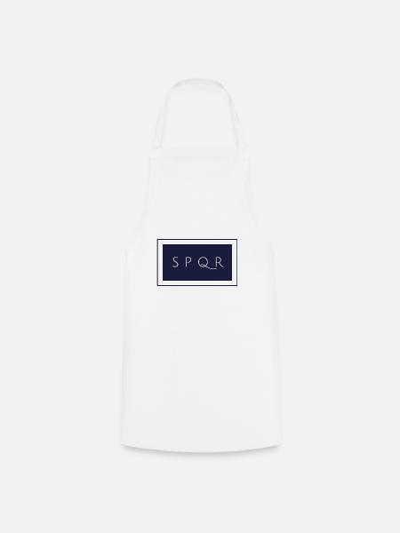 Spqr - Kochschürze - Weiß