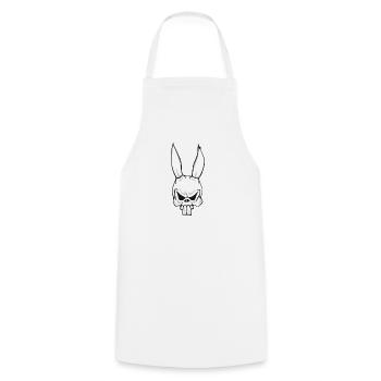I hate Easter - Cooking Apron - white - Front - AI Model Male 185 dark (185cm)