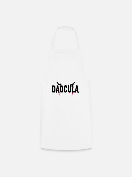 Dadcula Halloween Papa - Kochschürze - Weiß