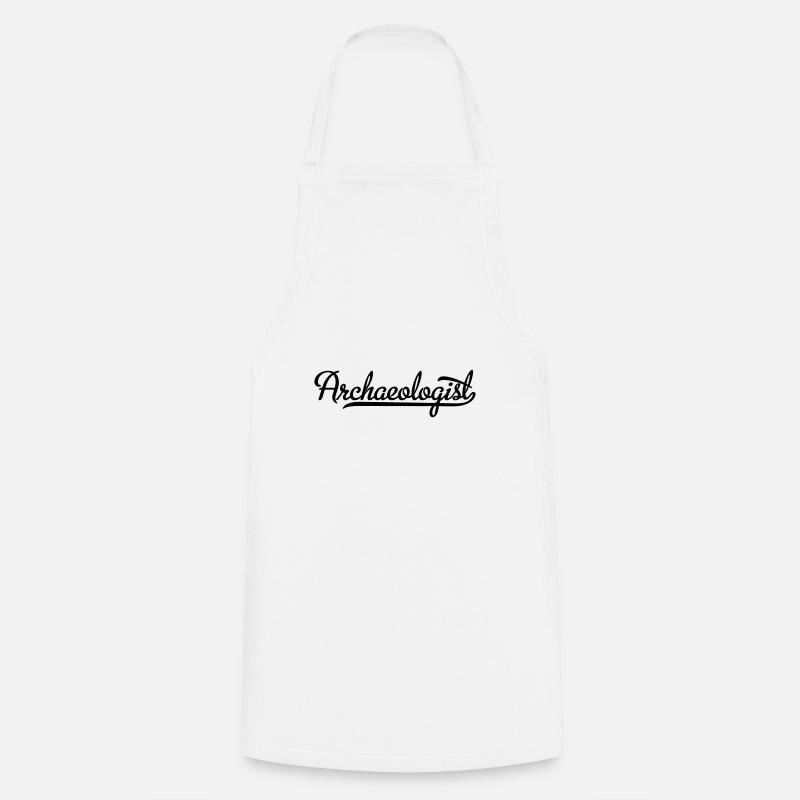 archaeologist - Cooking Apron - white