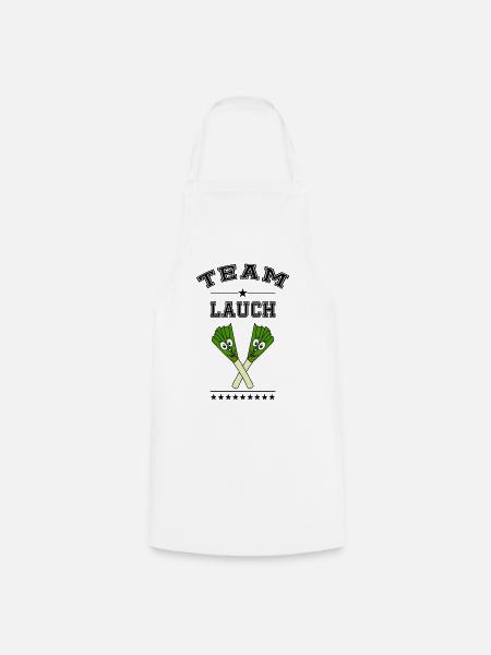 Team Lauch - Kochschürze - Weiß