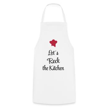 cooking - Cooking Apron - white - Front - AI Model Male 185 dark (185cm)