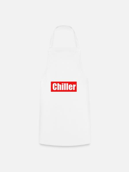 chiller weiß - Kochschürze - Weiß