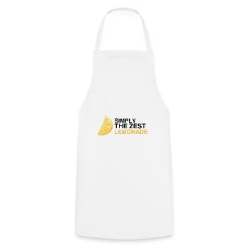 Lemon Design Lemonades Stand Boss Vente de citron - Tablier de cuisine - blanc - Devant - AI Model Male 185 dark (185cm)