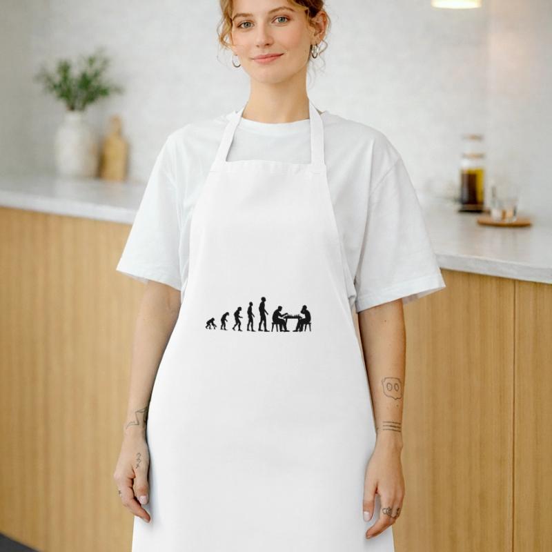 Chess Evolution Development Cooking Apron