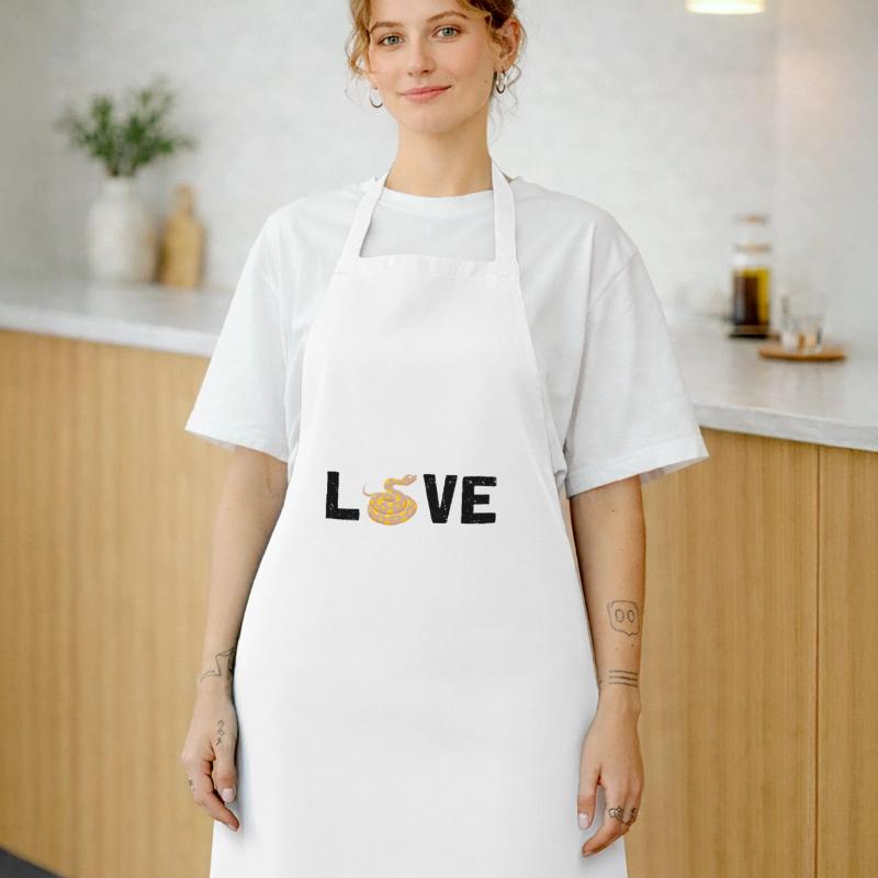 King python design for snake lovers Cooking Apron