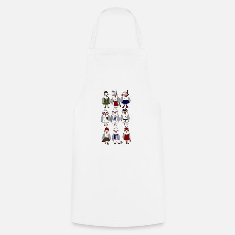 vie de mouette - Tablier de cuisine - blanc