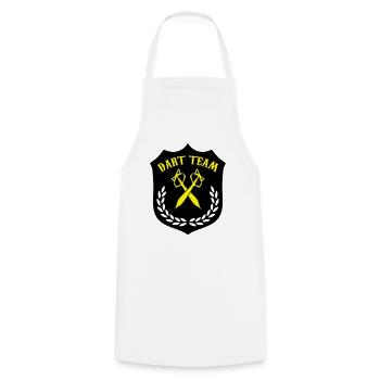 dart_team_02 - Tablier de cuisine - blanc - Devant - AI Model Male 185 dark (185cm)