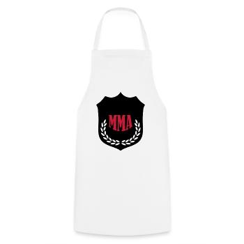 mma_02 - Cooking Apron - white - Front - AI Model Male 185 dark (185cm)