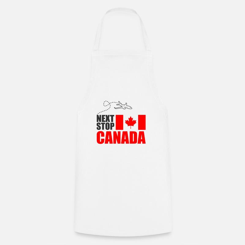 Canada - Cooking Apron - white