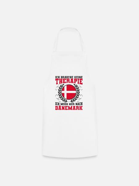 Dänemark - Kochschürze - Weiß