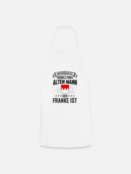 Franken - Kochschürze - Weiß