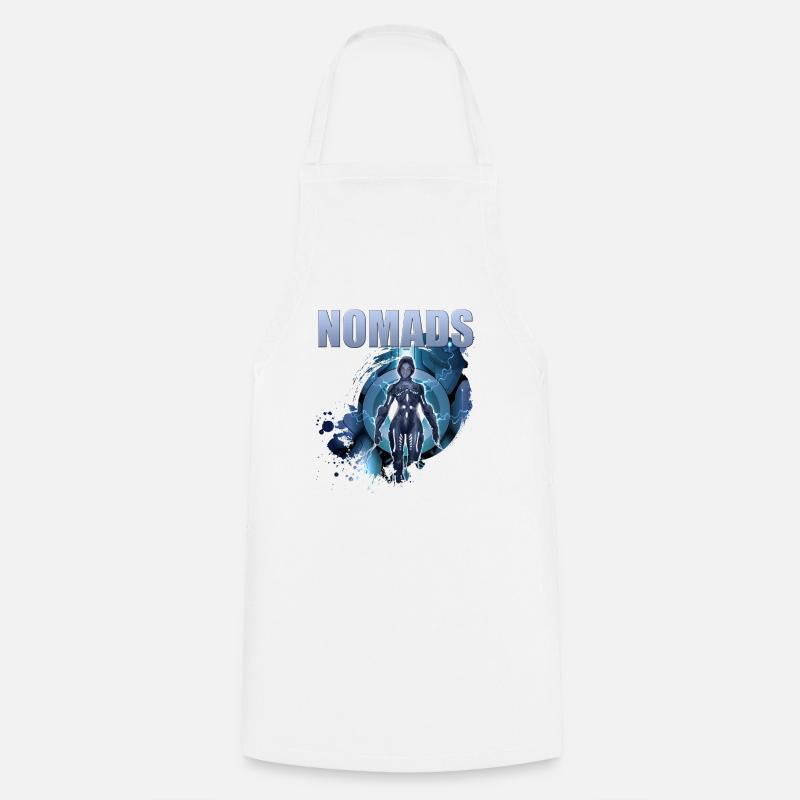 Nomads 00021 - Cooking Apron - white