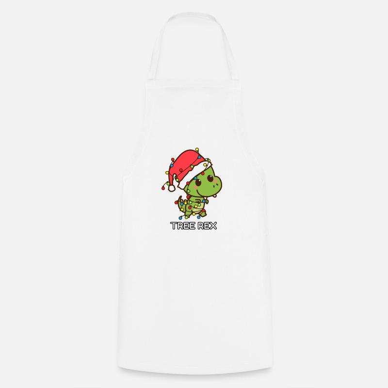 Tree Rex - Kochschürze - Weiß