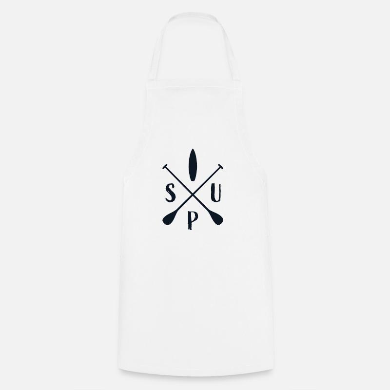 SUP Stand Up Paddle - Tablier de cuisine - blanc