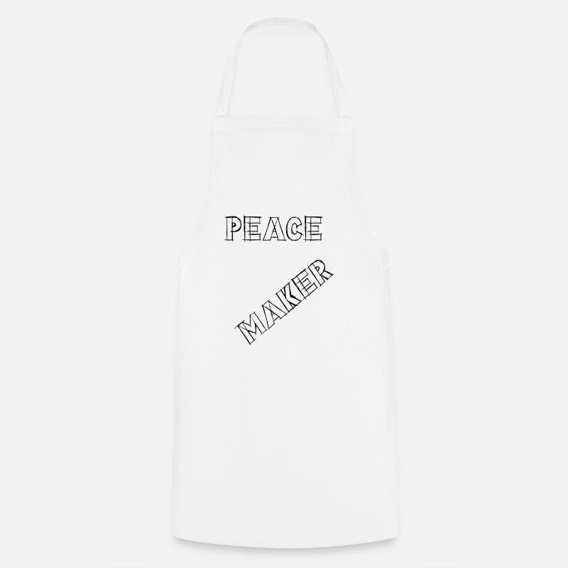 PECE TSHIRT - Cooking Apron - white