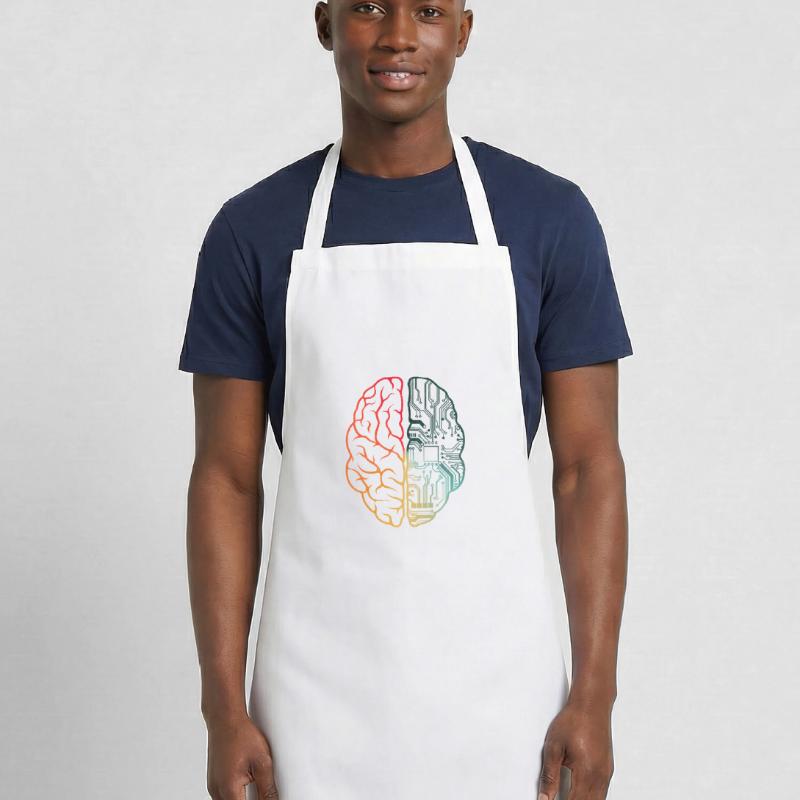 Programmeur Coding - Developer Programming Brain Tablier de cuisine