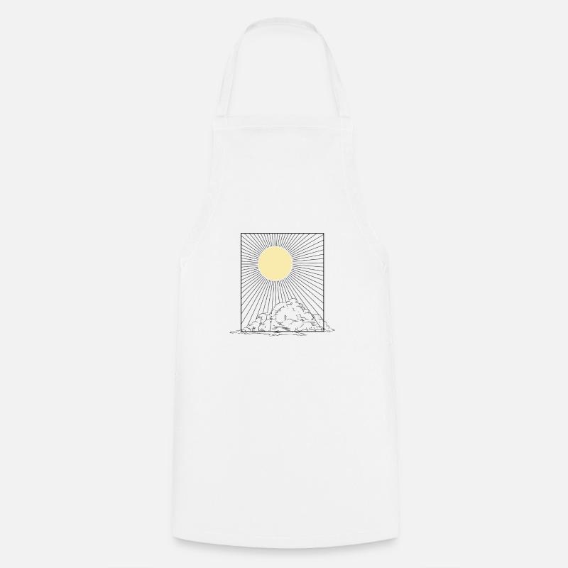 SUNSHINE - Cooking Apron - white
