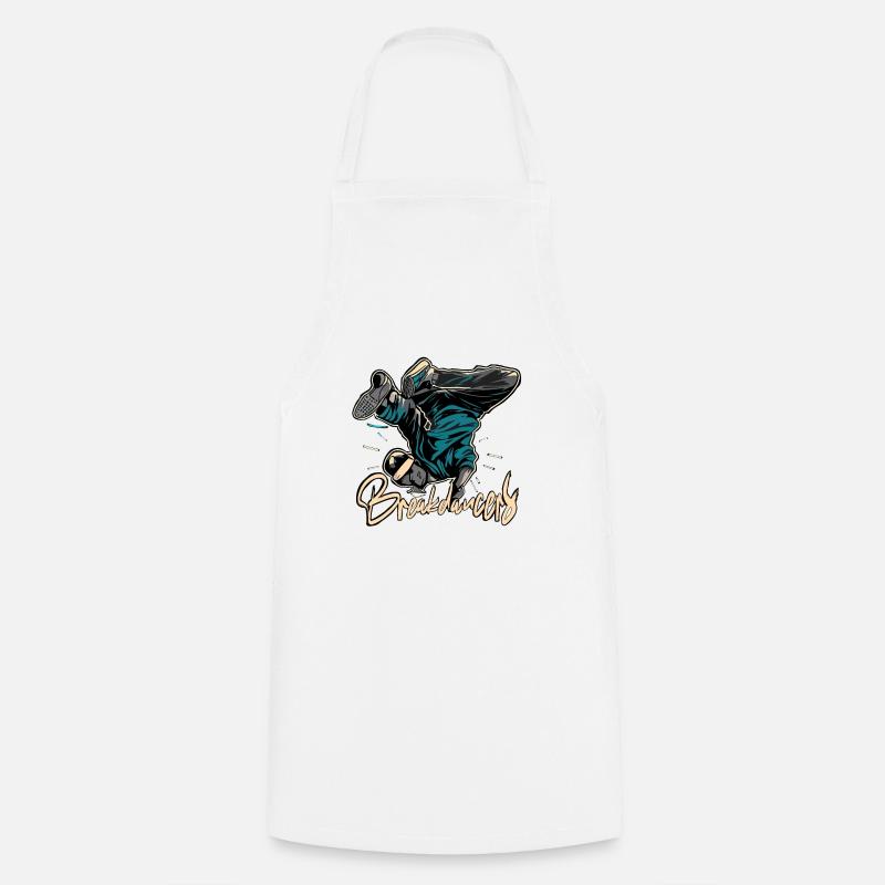 BREAKDANCERS - Tablier de cuisine - blanc