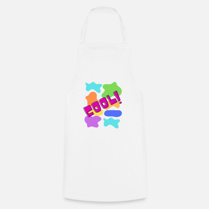 Style cool et attitude 10/10 - Tablier de cuisine - blanc