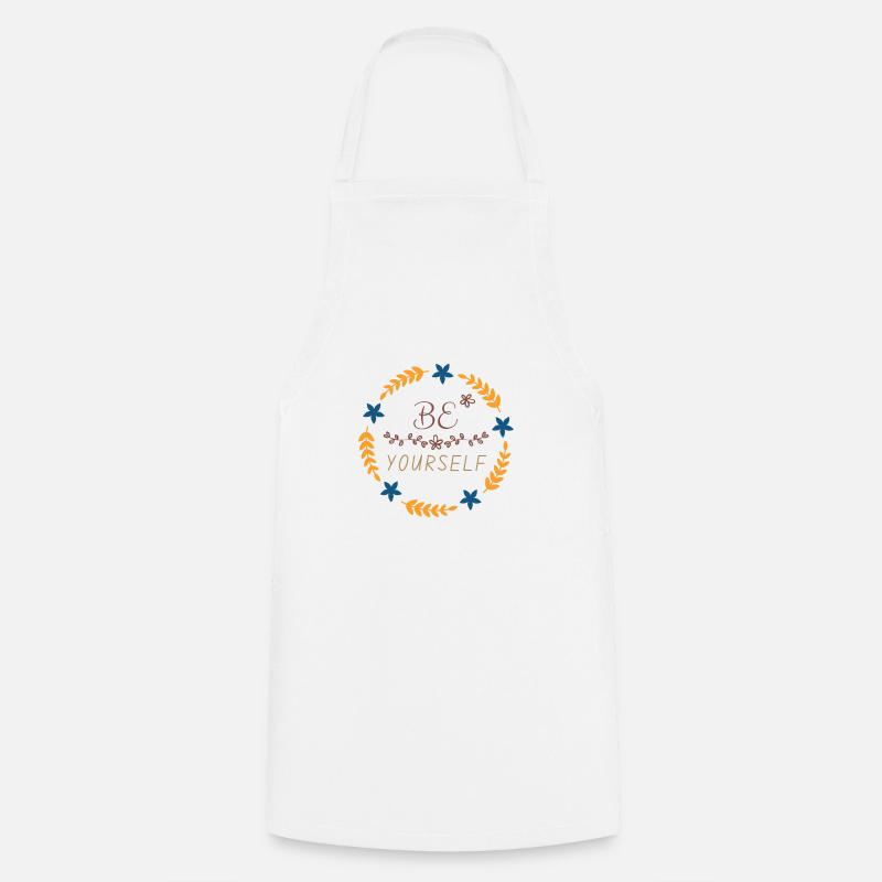 Soyez vous-même - Tablier de cuisine - blanc
