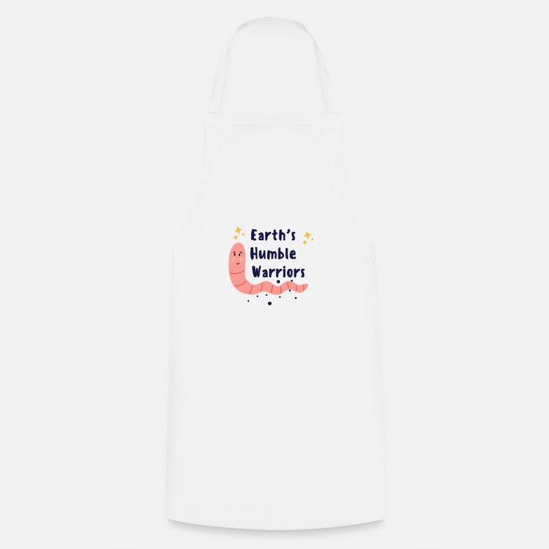 Humbles guerriers de la Terre - Tablier de cuisine - blanc