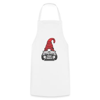 Midget hugs forgives free hugs sweet - Cooking Apron - white - Front - AI Model Male 185 dark (185cm)
