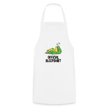Funny Saying Picture Funny Humor Gift Idea - Cooking Apron - white - Front - AI Model Male 185 dark (185cm)