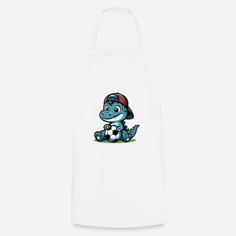 DINO - Tablier de cuisine - blanc