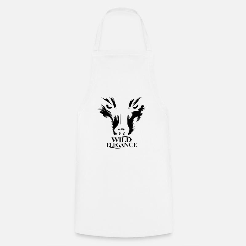 WILD ELEGANCE - Cooking Apron - white