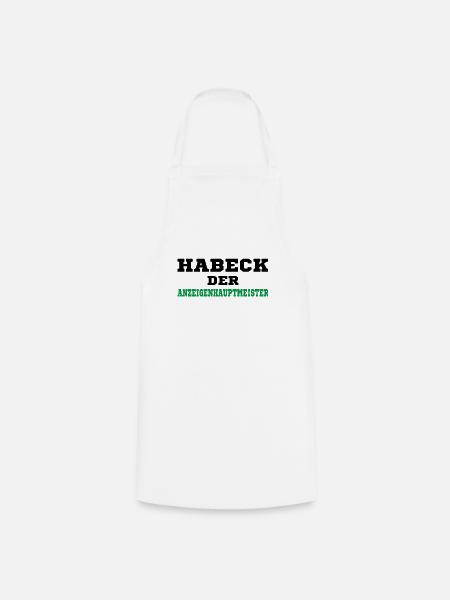 Habeck Nein Danke - Kochschürze - Weiß
