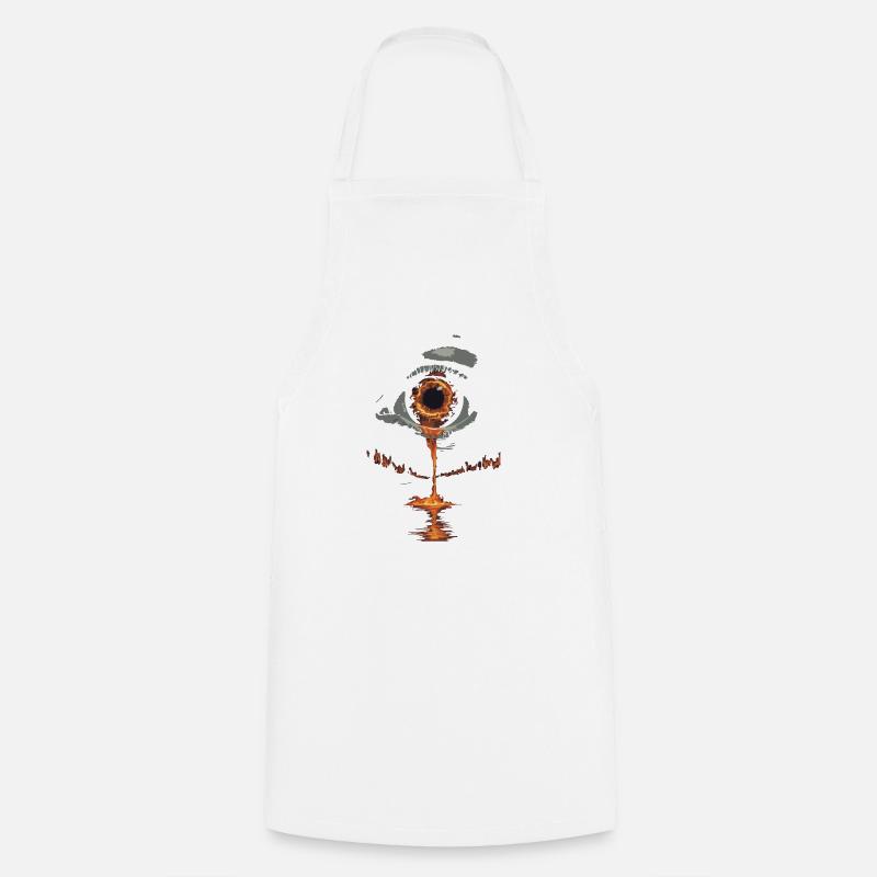 LARMES À CHAUD - Tablier de cuisine - blanc