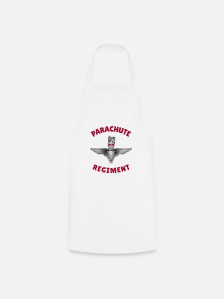 Fallschirmjäger-Regiment - Kochschürze - Weiß