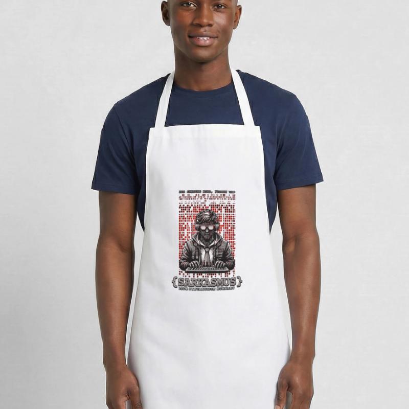 Je parle HTML, Python et sarcasme Tablier de cuisine