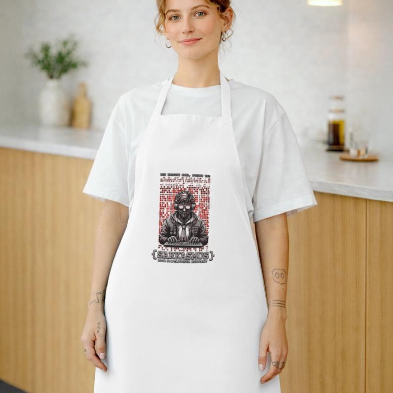 Je parle HTML, Python et sarcasme Tablier de cuisine