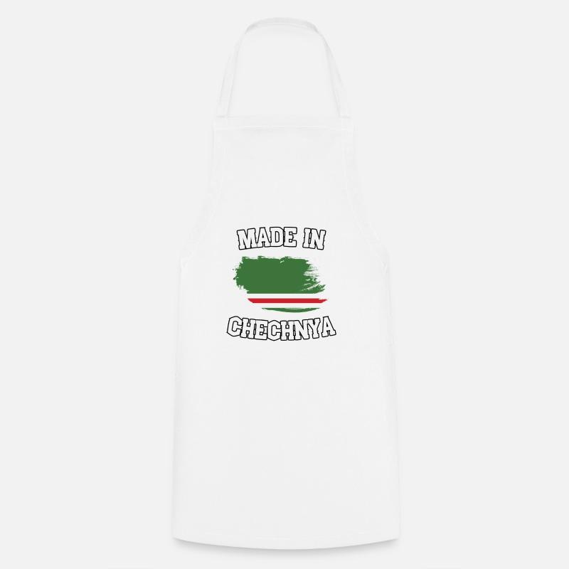 Made in Chechnya - Cooking Apron - white